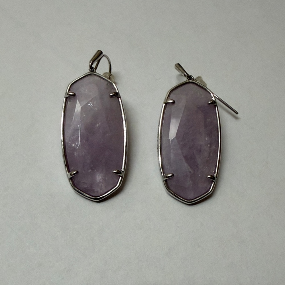 Kendra Scott Elle Earrings in Amethyst